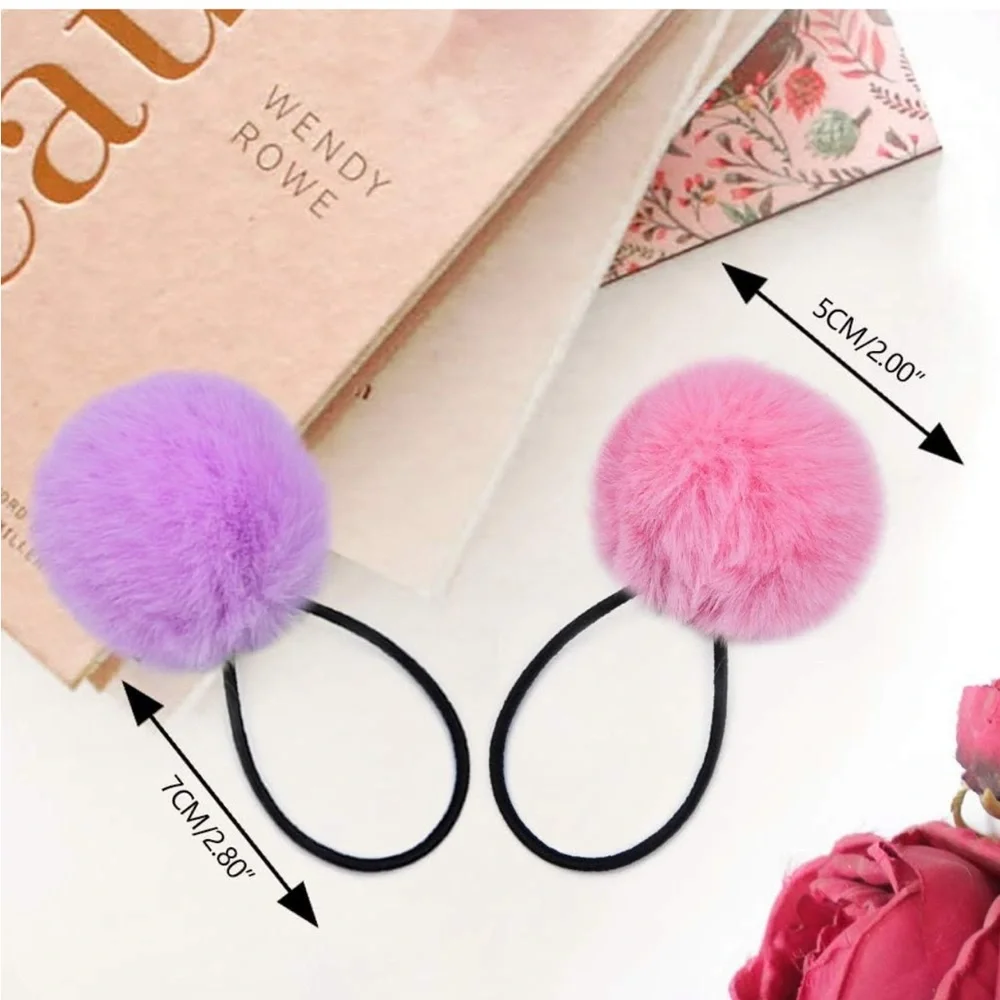 Pom Pom hair ties
